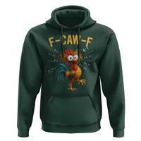 Funny F Caw F 67 Meme Hoodie Cartoon Rooster Chicken Poultry Humor - Wonder Print Shop
