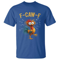 Funny F Caw F 67 Meme T Shirt Cartoon Rooster Chicken Poultry Humor - Wonder Print Shop