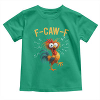 Funny F Caw F 67 Meme Toddler T Shirt Cartoon Rooster Chicken Poultry Humor - Wonder Print Shop