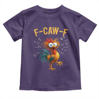 Funny F Caw F 67 Meme Toddler T Shirt Cartoon Rooster Chicken Poultry Humor - Wonder Print Shop
