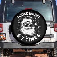 67 Meme Christmas Santa Spare Tire Cover Funny I Check The List 67 Times - Wonder Print Shop
