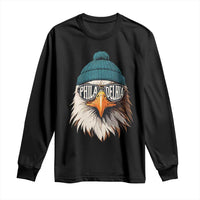 Philadelphia Fan Long Sleeve Shirt Eagles Sport Philly Fan Game Day - Wonder Print Shop