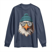Philadelphia Fan Long Sleeve Shirt Eagles Sport Philly Fan Game Day - Wonder Print Shop