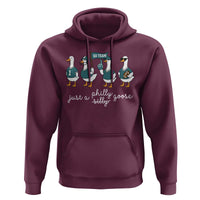 Just A Philly Goose Hoodie Funny Philadelphia Fan Silly Gooses Game Day - Wonder Print Shop