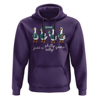 Just A Philly Goose Hoodie Funny Philadelphia Fan Silly Gooses Game Day - Wonder Print Shop