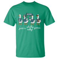 Just A Philly Goose T Shirt Funny Philadelphia Fan Silly Gooses Game Day - Wonder Print Shop