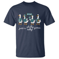 Just A Philly Goose T Shirt Funny Philadelphia Fan Silly Gooses Game Day - Wonder Print Shop
