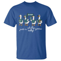 Just A Philly Goose T Shirt Funny Philadelphia Fan Silly Gooses Game Day - Wonder Print Shop