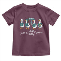 Just A Philly Goose Toddler T Shirt Funny Philadelphia Fan Silly Gooses Game Day - Wonder Print Shop
