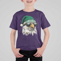 Christmas Philadelphia Fan T Shirt For Kid Funny Santa Eagles Sport Philly Fan - Wonder Print Shop