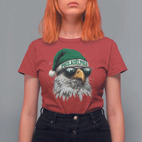 Christmas Philadelphia Fan T Shirt For Women Funny Santa Eagles Sport Philly Fan - Wonder Print Shop