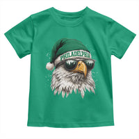 Christmas Philadelphia Fan Toddler T Shirt Funny Santa Eagles Sport Philly Fan - Wonder Print Shop