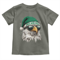 Christmas Philadelphia Fan Toddler T Shirt Funny Santa Eagles Sport Philly Fan - Wonder Print Shop