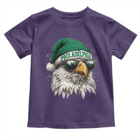 Christmas Philadelphia Fan Toddler T Shirt Funny Santa Eagles Sport Philly Fan - Wonder Print Shop