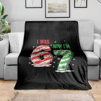 Funny 67 Meme 7 Year Old Birthday Christmas Throw Blanket I Was 6 Now I Am 7 Brainrot - Wonder Print Shop