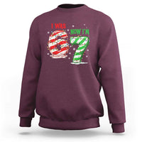 Funny 67 Meme 7 Year Old Birthday Christmas Sweatshirt I Was 6 Now I Am 7 Brainrot - Wonder Print Shop