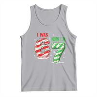 Funny 67 Meme 7 Year Old Birthday Christmas Tank Top I Was 6 Now I Am 7 Brainrot - Wonder Print Shop