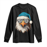 Christmas Philadelphia Fan Long Sleeve Shirt Santa Eagles Sport Philly Fan Game Day - Wonder Print Shop