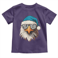 Christmas Philadelphia Fan Toddler T Shirt Santa Eagles Sport Philly Fan Game Day - Wonder Print Shop
