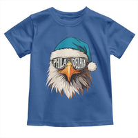 Christmas Philadelphia Fan Toddler T Shirt Santa Eagles Sport Philly Fan Game Day - Wonder Print Shop