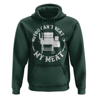 Funny You Can't Beat My Meat Hoodie Vintage Grilling BBQ Chef