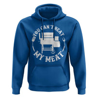 Funny You Can't Beat My Meat Hoodie Vintage Grilling BBQ Chef