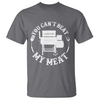 Funny You Can't Beat My Meat T Shirt Vintage Grilling BBQ Chef - Wonder Print Shop