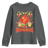 Funny Tet Vietnamese New Year 2025 Youth Sweatshirt Li Xi Me Please Viet Holiday