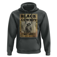 Black Cowboy Nat Love Hoodie Black History Month