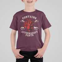 Funny Heart Surgery T Shirt For Kid Contains Aftermarket Parts