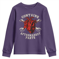 Funny Heart Surgery Youth Sweatshirt Contains Aftermarket Parts