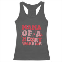Mama Of A Heart Warrior Racerback Tank Top Congenital Heart Disease CHD Awareness