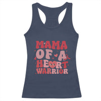 Mama Of A Heart Warrior Racerback Tank Top Congenital Heart Disease CHD Awareness