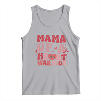 Mama Of A Heart Warrior Tank Top Congenital Heart Disease CHD Awareness