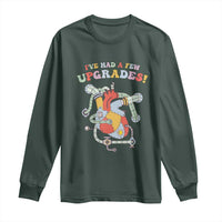Congenital Heart Disease CHD Awareness Long Sleeve Shirt I've Had A Few Upgrades Mechanic Toy Heart