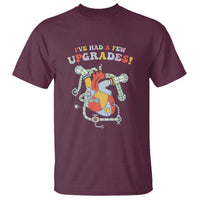 Congenital Heart Disease CHD Awareness T Shirt I've Had A Few Upgrades Mechanic Toy Heart