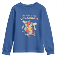 Congenital Heart Disease CHD Awareness Youth Sweatshirt I've Had A Few Upgrades Mechanic Toy Heart