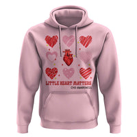 Congenital Heart Disease CHD Awareness Hoodie Little Heart Matters