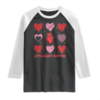Congenital Heart Disease CHD Awareness Raglan Shirt Little Heart Matters