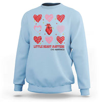 Congenital Heart Disease CHD Awareness Sweatshirt Little Heart Matters