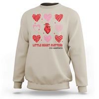 Congenital Heart Disease CHD Awareness Sweatshirt Little Heart Matters