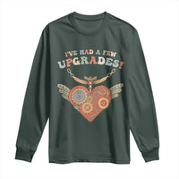 Congenital Heart Disease CHD Awareness Long Sleeve Shirt I've Had A Few Upgrades Toy Heart
