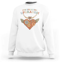 Congenital Heart Disease CHD Awareness Sweatshirt I've Had A Few Upgrades Toy Heart
