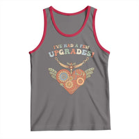 Congenital Heart Disease CHD Awareness Tank Top I've Had A Few Upgrades Toy Heart