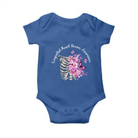 CHD Awareness Baby Onesie Congenital Heart Disease Awareness Floral Rib Cage