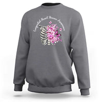 CHD Awareness Sweatshirt Congenital Heart Disease Awareness Floral Rib Cage