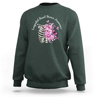 CHD Awareness Sweatshirt Congenital Heart Disease Awareness Floral Rib Cage
