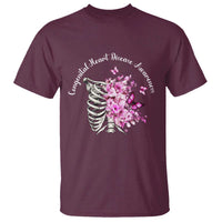 CHD Awareness T Shirt Congenital Heart Disease Awareness Floral Rib Cage