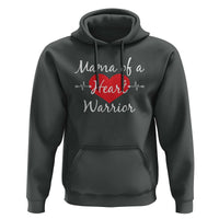 Mama Of A Heart Warrior Hoodie CHD Awareness Heart