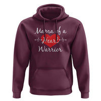 Mama Of A Heart Warrior Hoodie CHD Awareness Heart